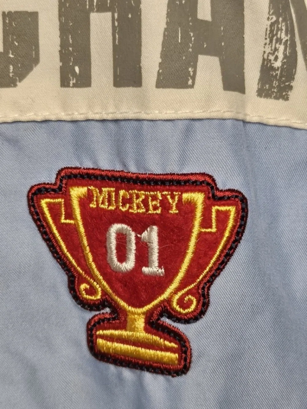 Disney Baby Boys Mickey Mouse Football Blue Champion 01 Zip Hoodie Jacket 18M